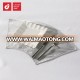 Hot Selling Ivory White Poly Woven Linen Cotton Blended Satin Folding Table Napkins For Restaurants Made In China